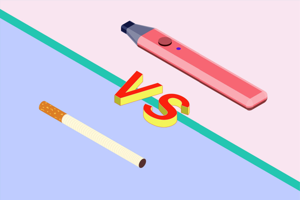 
How Much Nicotine is in a Cigarette Compared to Vape?