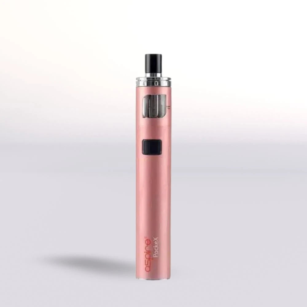 Rose Gold Pink Aspire PockeX vape device