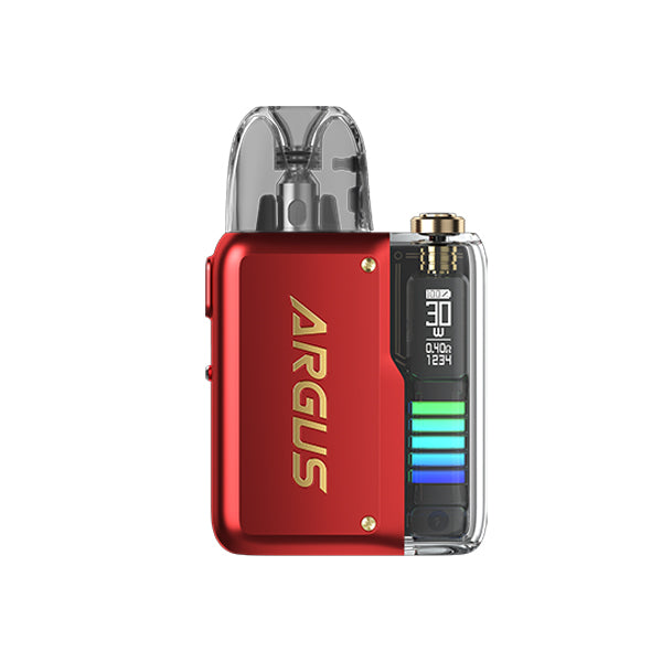 Ruby Red Voopoo Argus P2 Vape Pod Kit One Pound E-Liquid UK