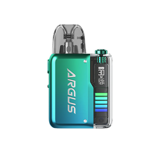 Voopoo Argus P2 Vape Pod Kit Neon Blue Vape Kit One Pound E-Liquid
