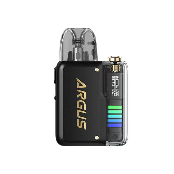 Matte Black Voopoo Argus P2 Vape Pod Kit UK based One Pound E-Liquid