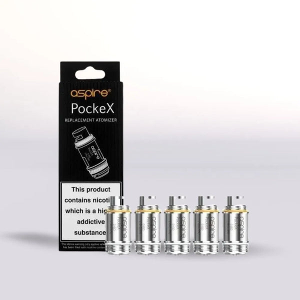 PockeX Vape Coils|Pack of 5 | Only 11.99 | Aspire PockeX Vape Coils|Pack of 5 | Only 11.99 | Aspire