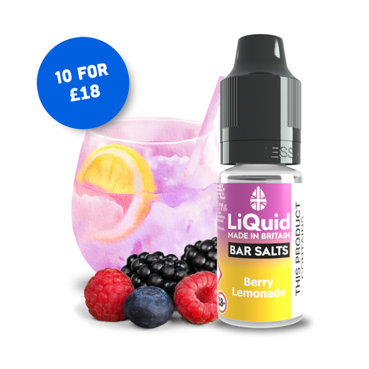 
Berry Lemonade Bar Salt Vape Juice Nic Salt