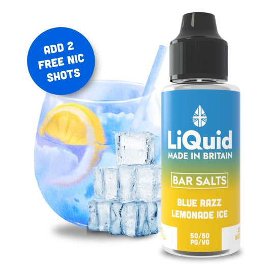 
Blue Razz Lemonade Shortfill e-Liquid Vape Juice