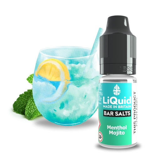 
Menthol Mojito Bar Salt Vape Juice Nic Salt