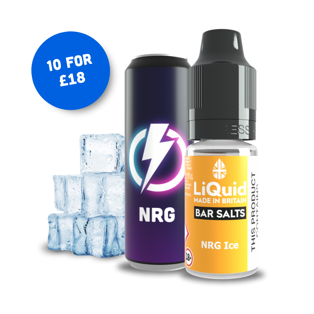 
NRG Ice Bar Salt Vape Juice Nic Salt