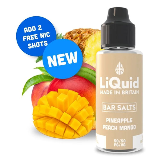 
Pineapple, Peach & Mango Shortfill 100ml
