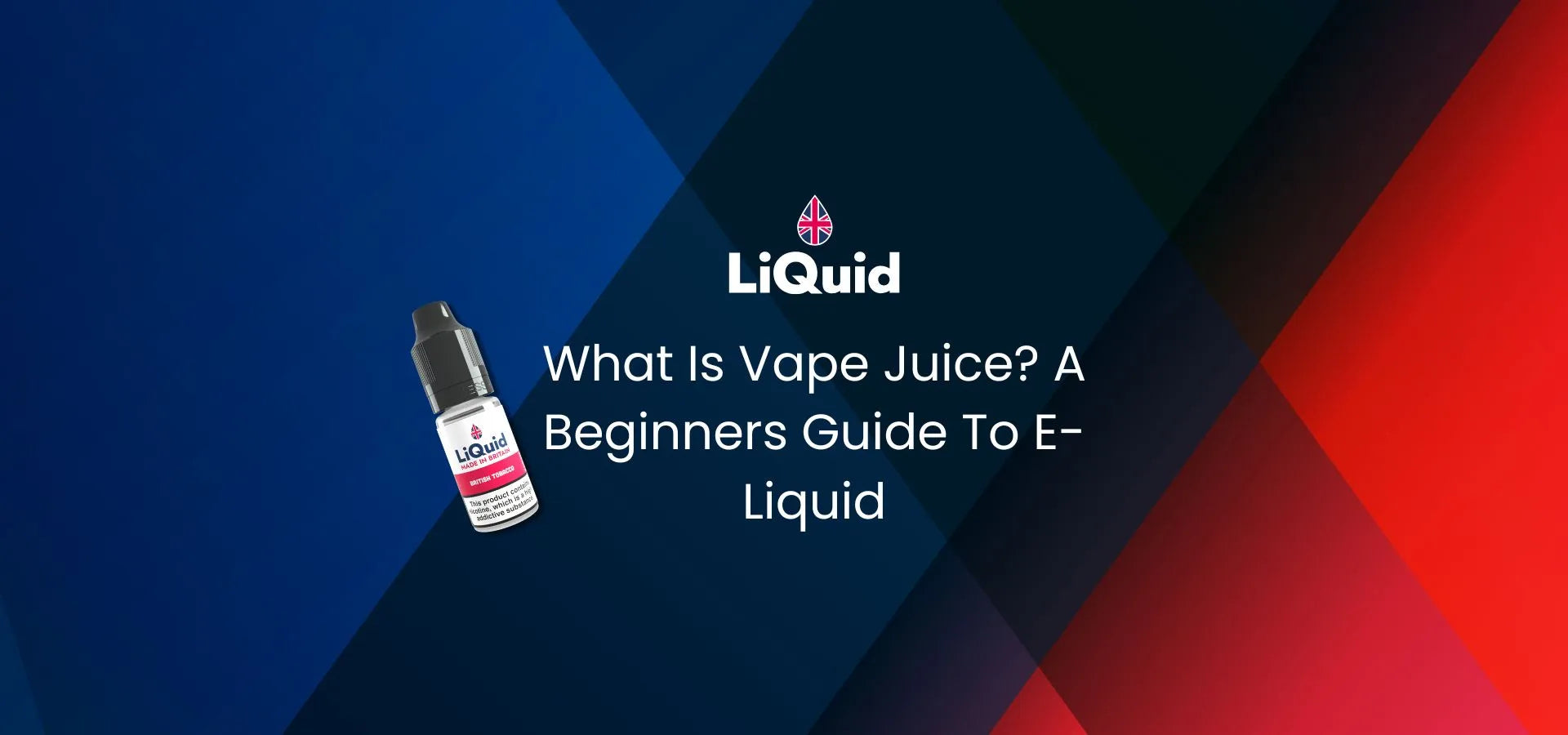 Beginners guide to vape juice blog header image for desktop