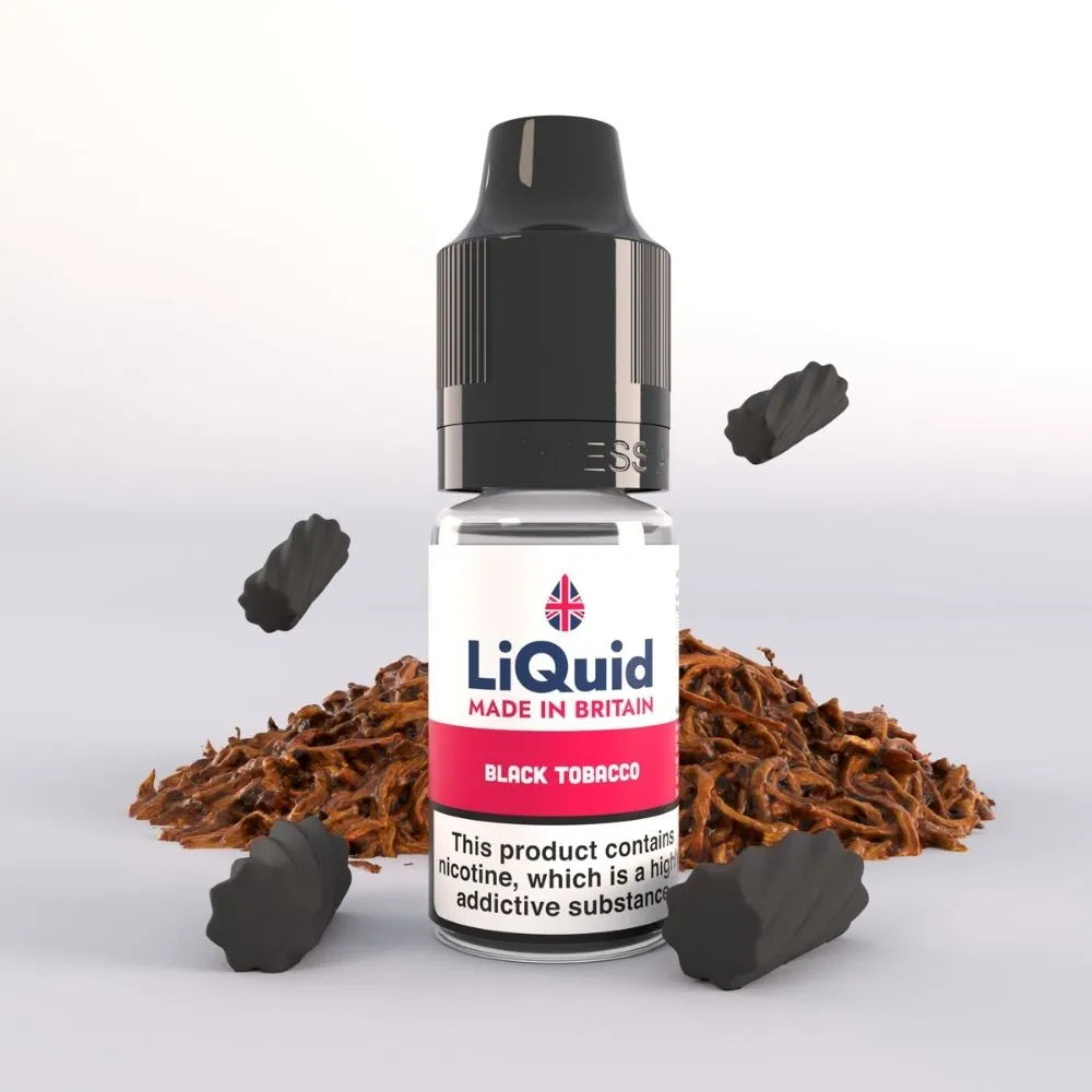 Black Tobacco UK Made Cheap Vape Juice