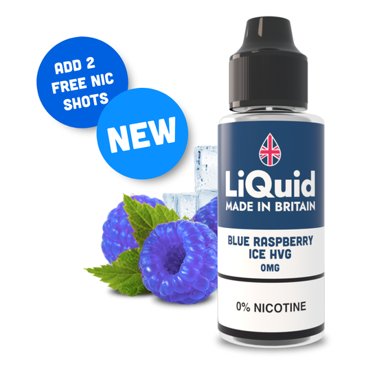 
Blue Raspberry Ice HVG Shortfill 100ml