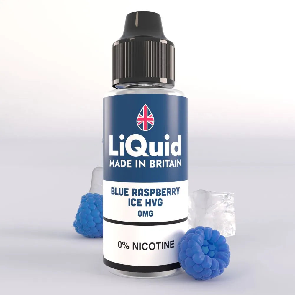 Blue Raspberry Ice HVG Shortfill E-Liquid