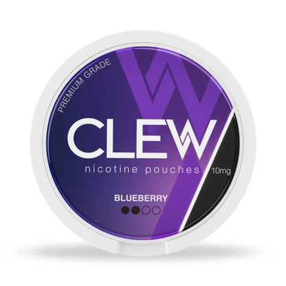 
Clew Blueberry Nicotine Pouches 10mg