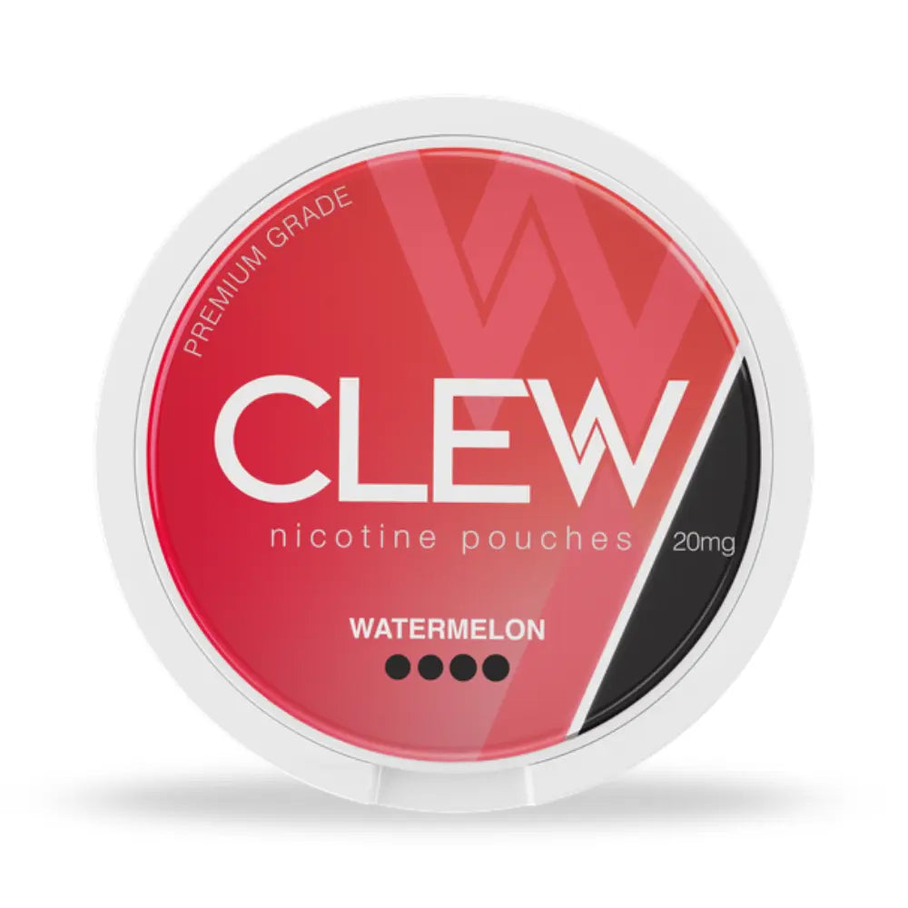 
Clew Watermelon Nicotine Pouches 20mg