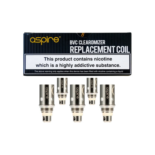 Aspire BVC Coils 1.6ohm (Pack of 5)