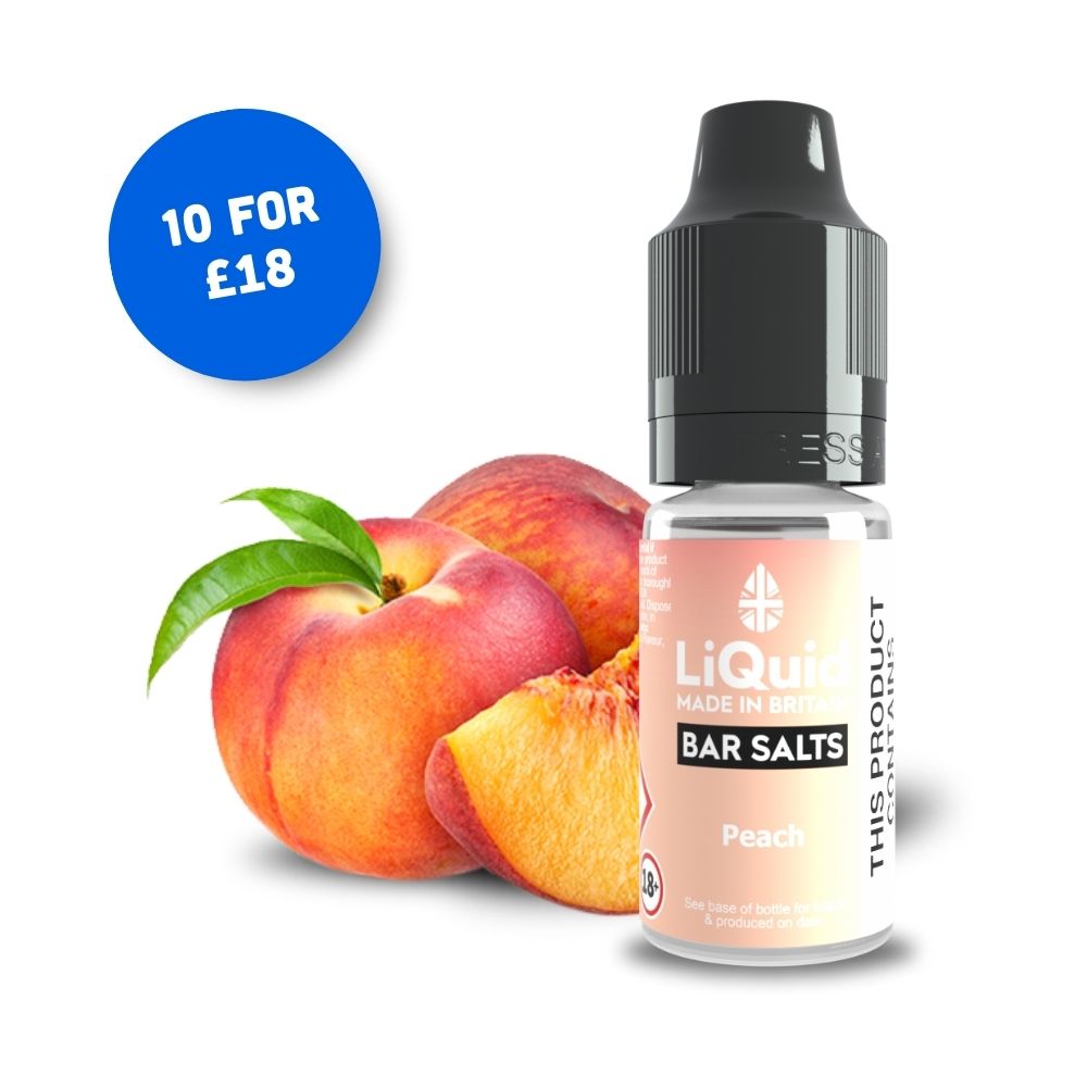 Cheap Peach Bar Salt Nic Salt Vape Juice
