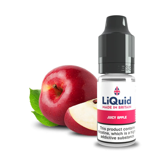 
Cheap UK Made E-Liquid Juicy Apple Flavour