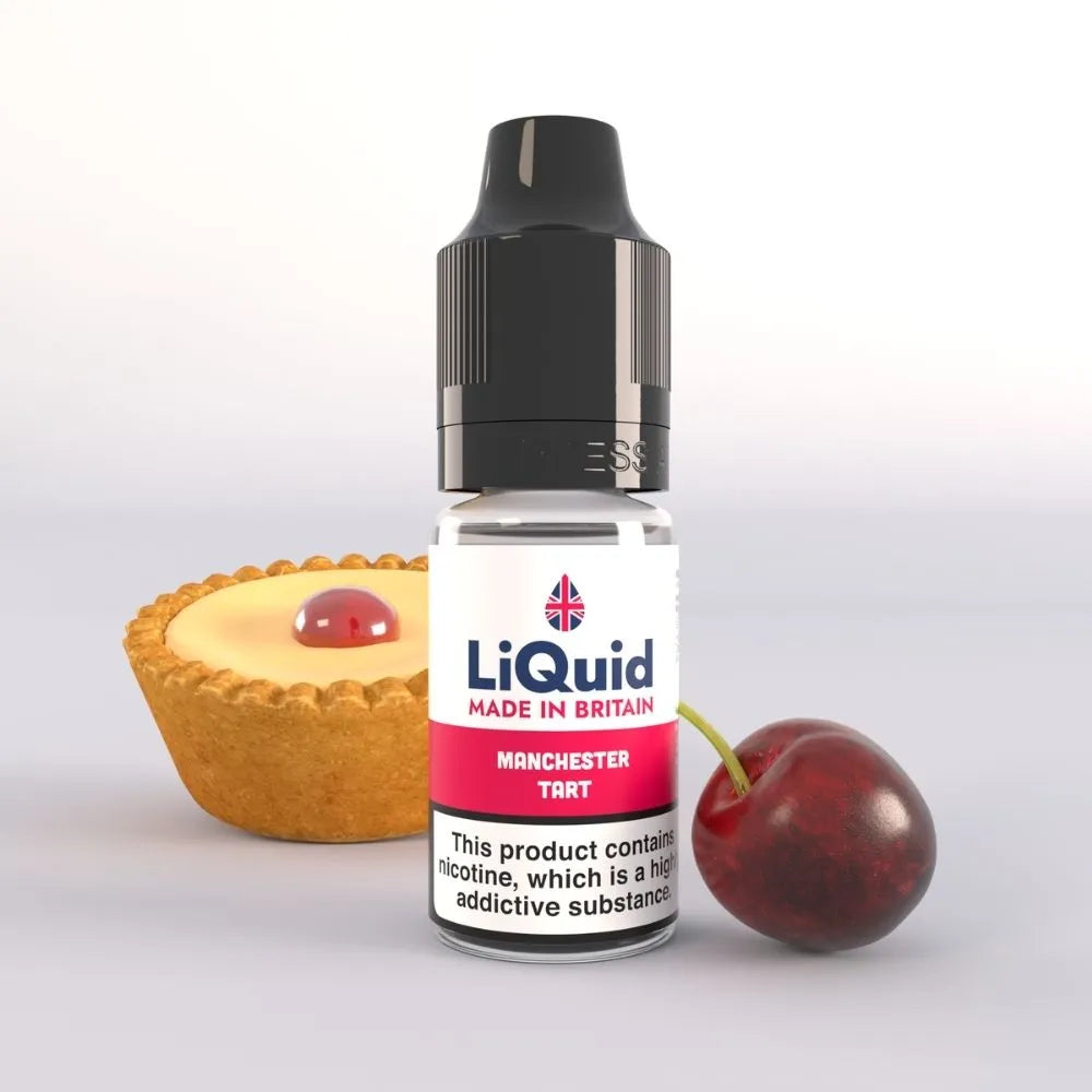 Cherry Bakewell UK Made Vape Juice E-Liquid