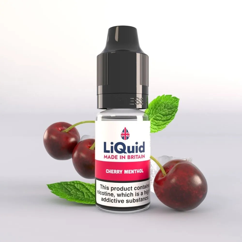 Cherry Menthol Uk Made Vape Juice E-liquid