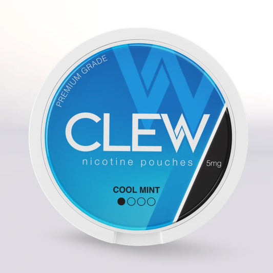 
Clew Cool Mint Nicotine Pouches 5mg