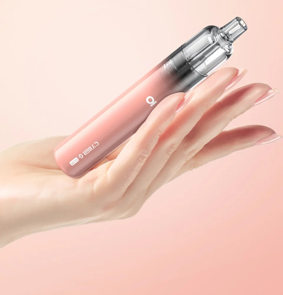 
Aspire Cyber G Slim pink vape device