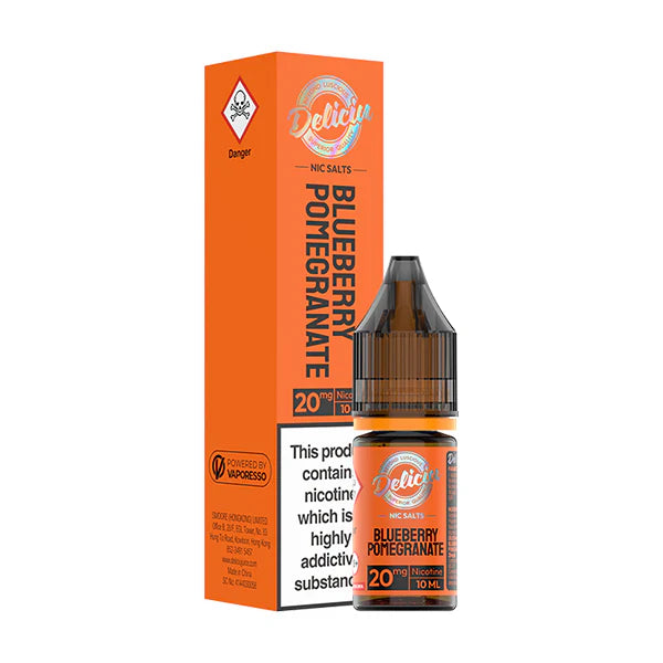 Deliciu Blueberry Pomegranate nicotine salts by Vaporesso