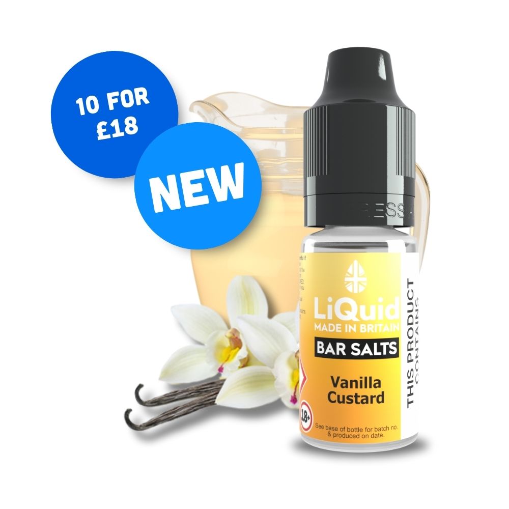 
Vanilla Custard Nic Salt Bar Salt Vape Juice Online