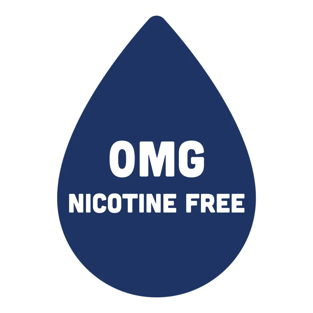 icon denoting 0mg nicotine free products