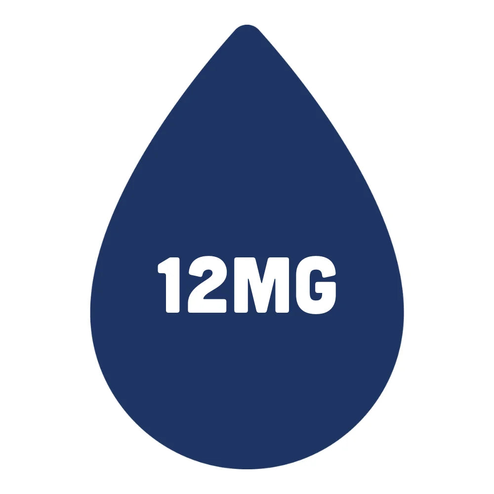 12mg e-liquid strength