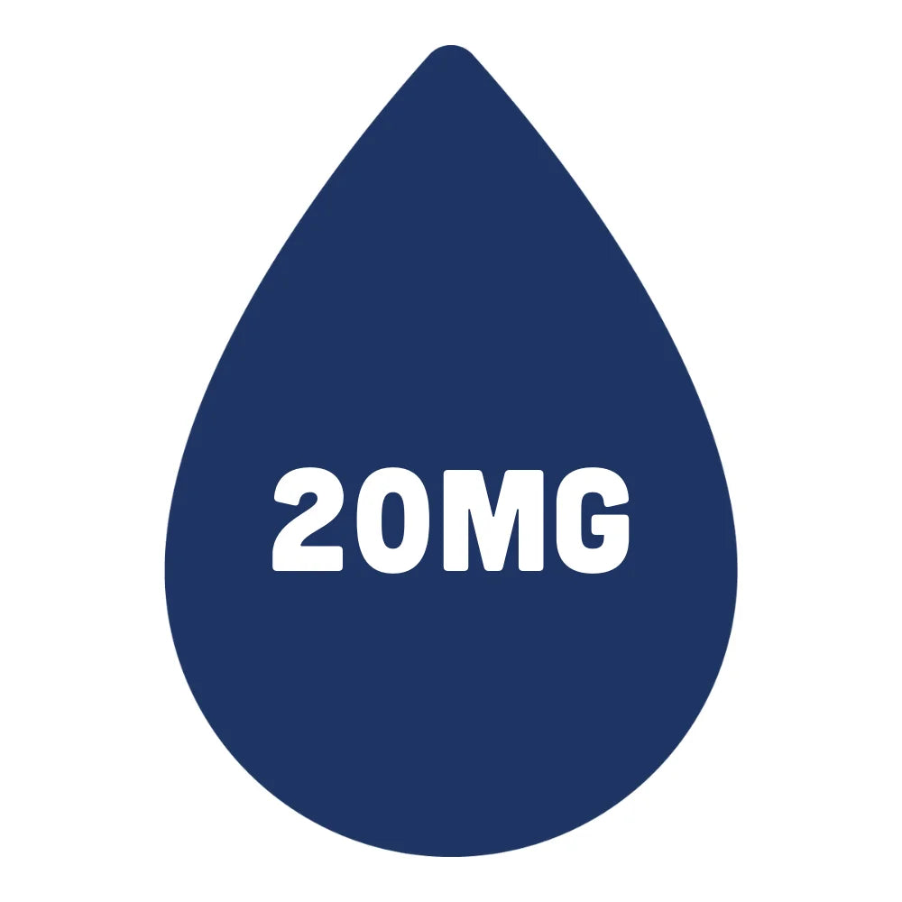 20mg e-liquid strength