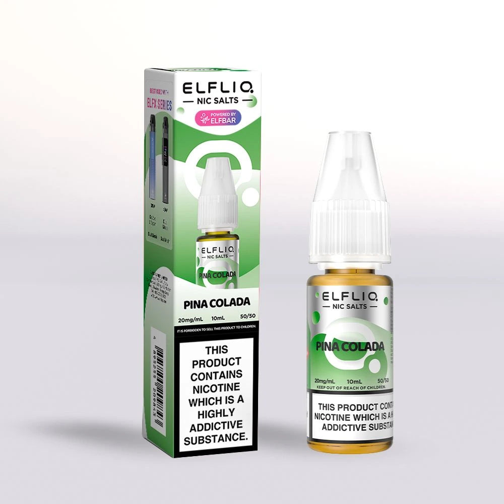 Elf Bar Elfliq Pina Colada Nic Salt E-Liquid 10ml 20mg