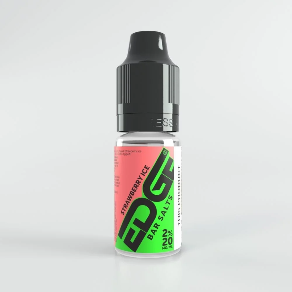 
Edge Vaping Bar Salts Strawberry Ice Flavour Vape Juice