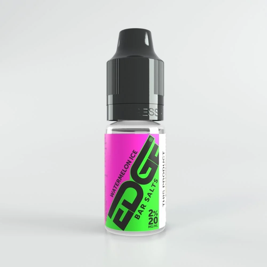 
Edge Vaping Bar Salts Watermelon Ice Flavour Vape Juice Nic Salt