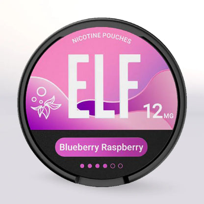 
ELF Blueberry Raspberry Nicotine Pouches 12mg