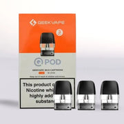 GeekVape Q Vape Kit Pod 0.6 Ohm cartridge