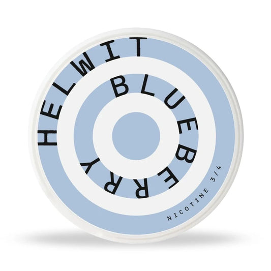 
Helwit Blueberry Nicotine Pouches 9mg