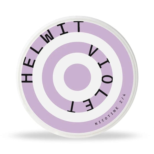 
Helwit Violet Nicotine Pouches 15mg