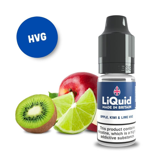 
Apple Kiwi Lime HVG Vape Juice E-Liquid