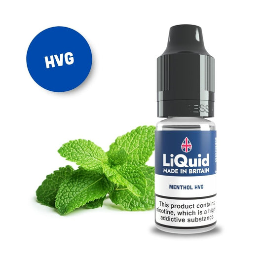 
Menthol HVG UK Made Cheap £1 Vape Juice E-liquid