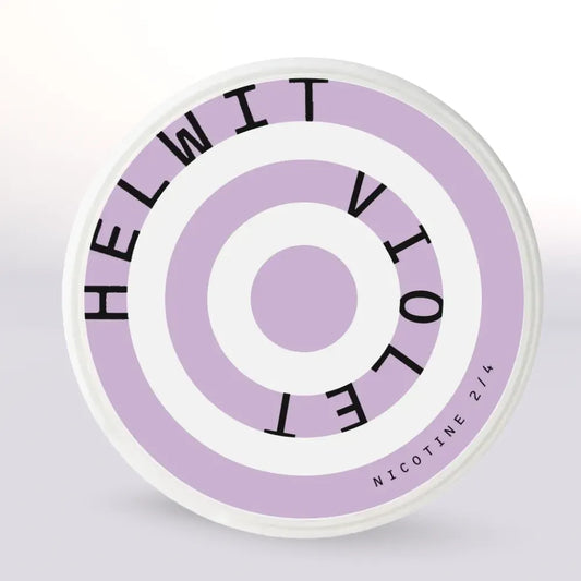 
Helwit Violet Nicotine Pouches 15mg