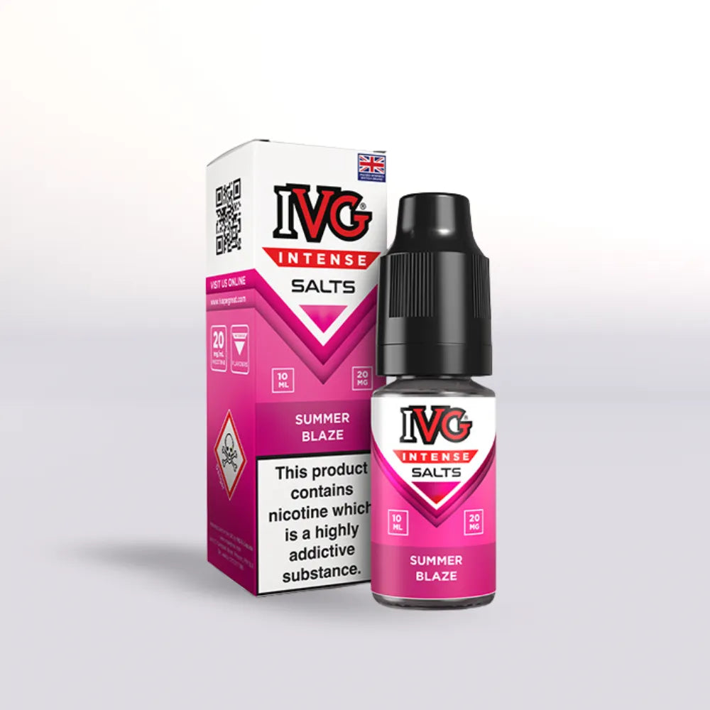 IVG Vape Juice - Summer Blaze - Intense Salts 10ml IVG Vape Juice - Summer Blaze - Intense Salts 10ml