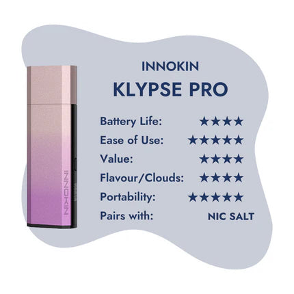 Innokin Klypse Pro Vape Kit - An Honest & In-Depth Vaping Review
