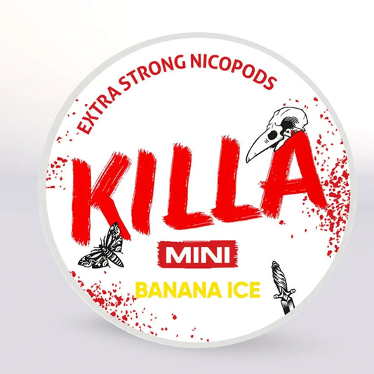 
Killa Banana Ice Nicotine Pouches 13.2mg 