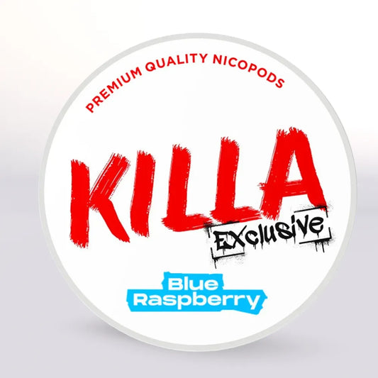 
Killa Exclusive Blueberry Raspberry Nicotine Pouches 13.2g