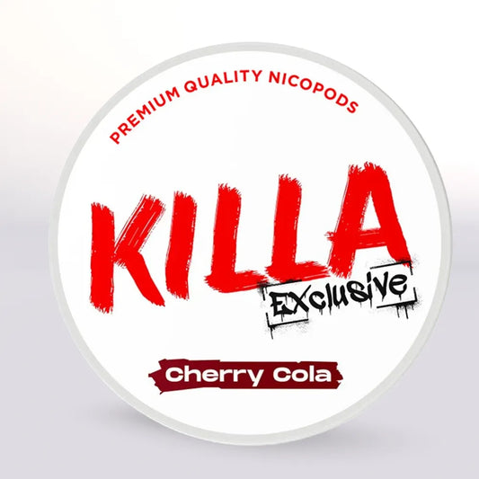 
Killa Exclusive Cherry Cola Nicotine Pouches 13.2mg