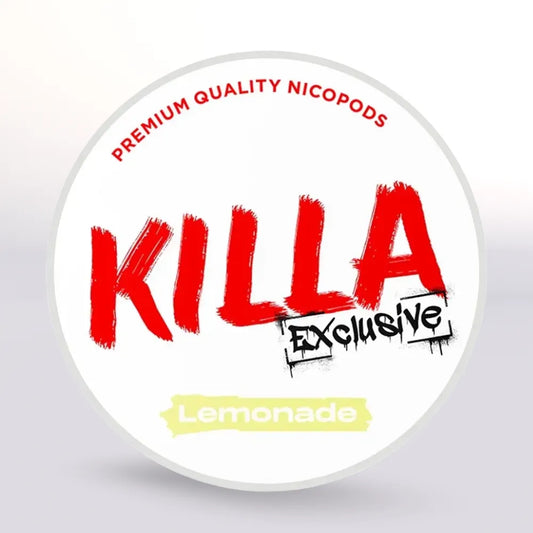 
Killa Exclusive Lemonade Nicotine Pouches 13.2mg