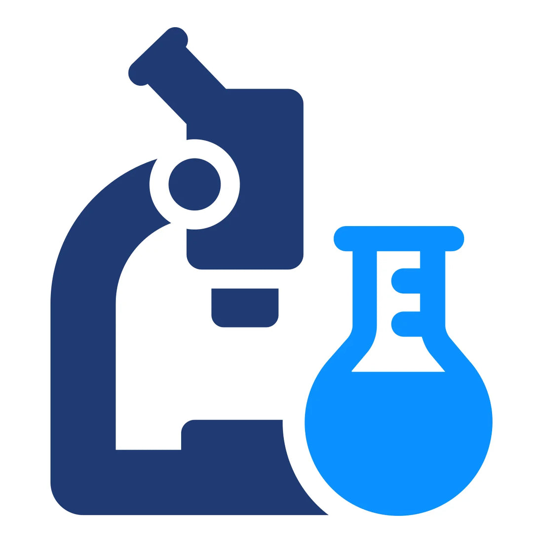 Lab testing icon