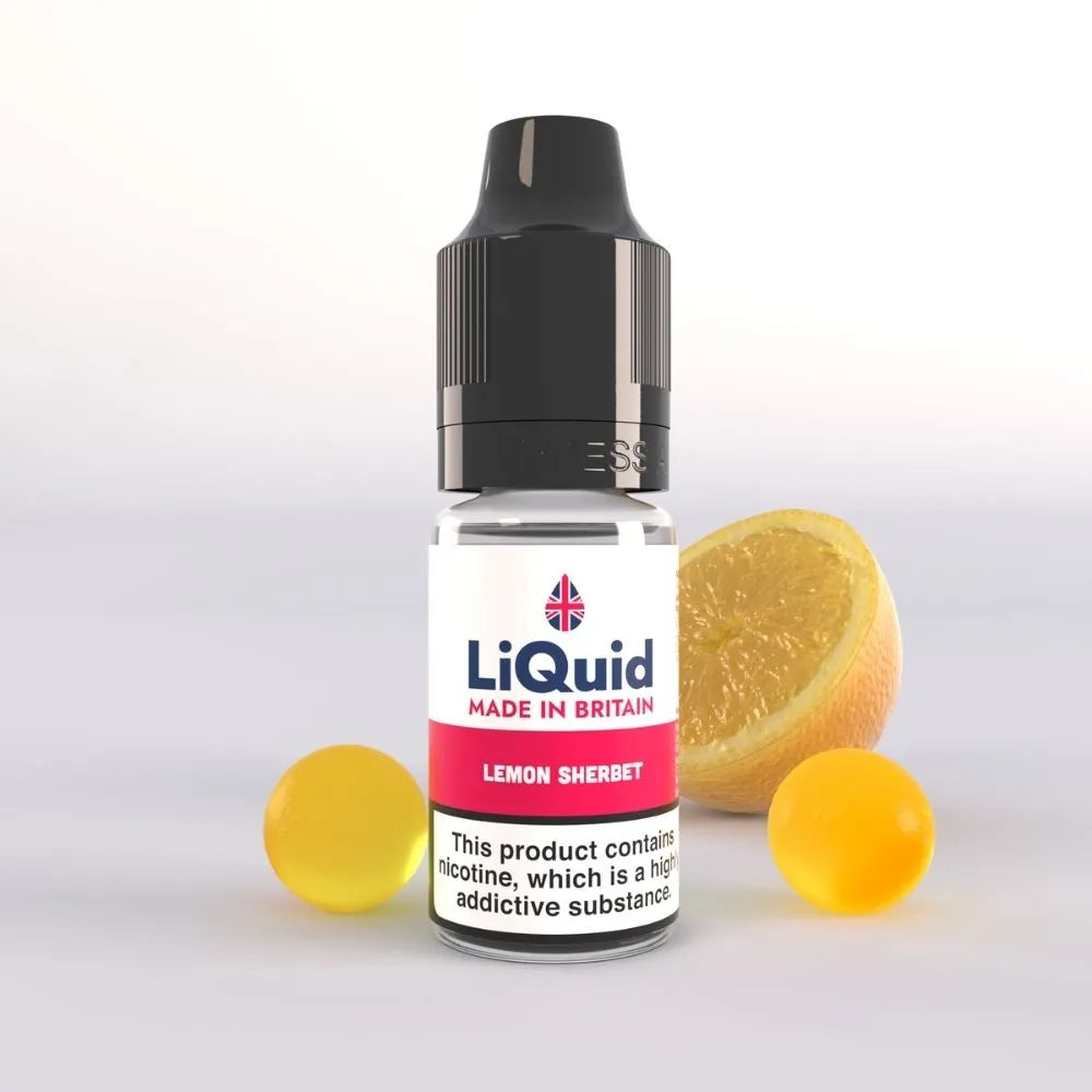 Lemon Sherbet UK Made Vape Juice E-Liquid