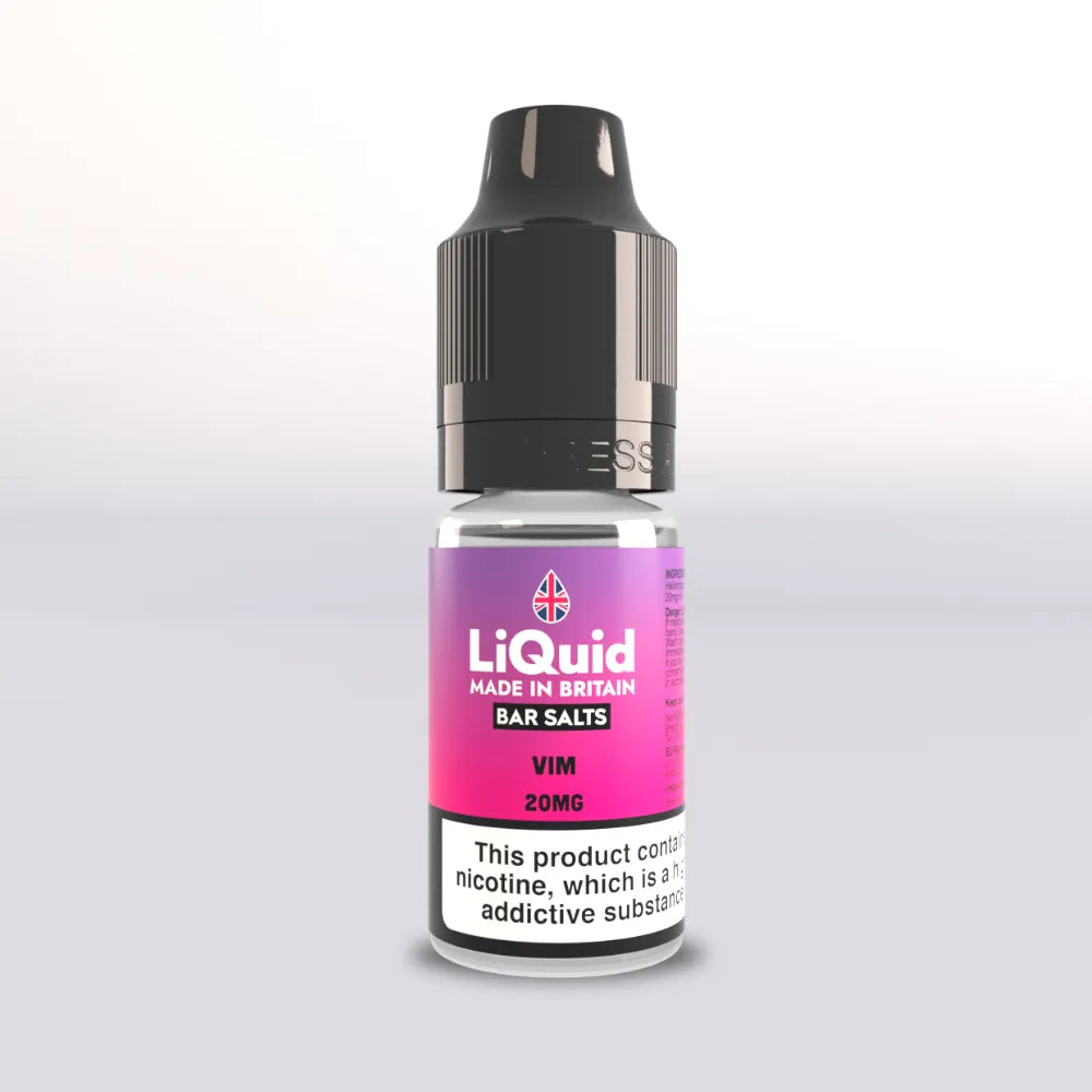 LiQuid Bar Salts Vape Juice 10ml - VIM - 20mg