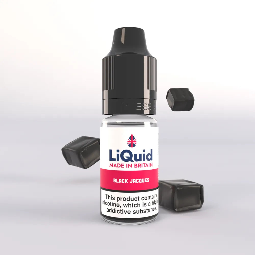 LiQuid Original £1 Freebase Vape Juice - Black Jacques