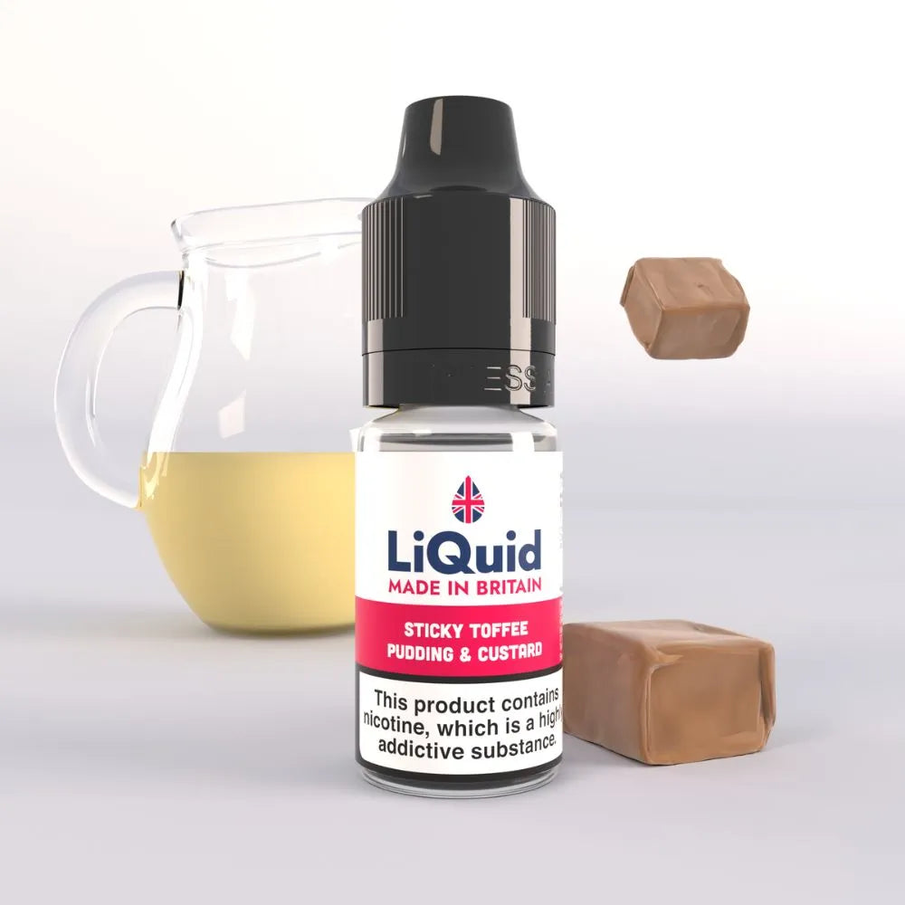 LiQuid Original £1 Freebase Sticky Toffee Pudding & Custard No mg